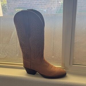 Ariat Tan Heeled Western Boots